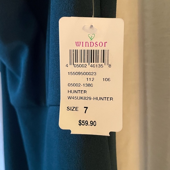 Windsor Deep Green Dress - Picture 1 of 2